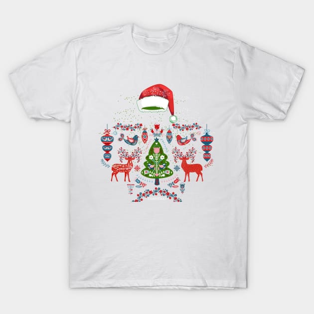 Christmas sweaters/ Ugly Christmas gift/ christmas men women T-Shirt by UranusArts